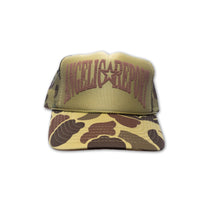 Arch Logo Trucker - Green Camo