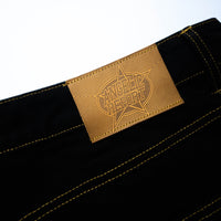 Logo Denim Shorts - Black