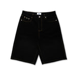 Logo Denim Shorts - Black