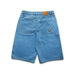 Logo Denim Shorts - Washed Indigo