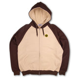Quarter Hoodie - Brown
