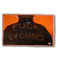 Fuck Excuses Blanket