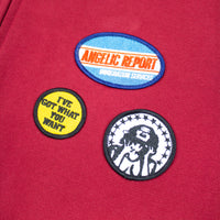 Insignia Hoodie - Burgundy