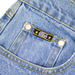 Logo Denim Shorts - Washed Indigo
