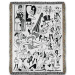 Pleasures Throw Blanket