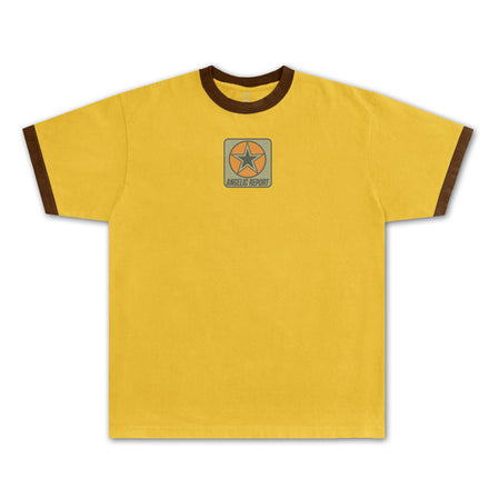 Field Ringer Tee - Yellow