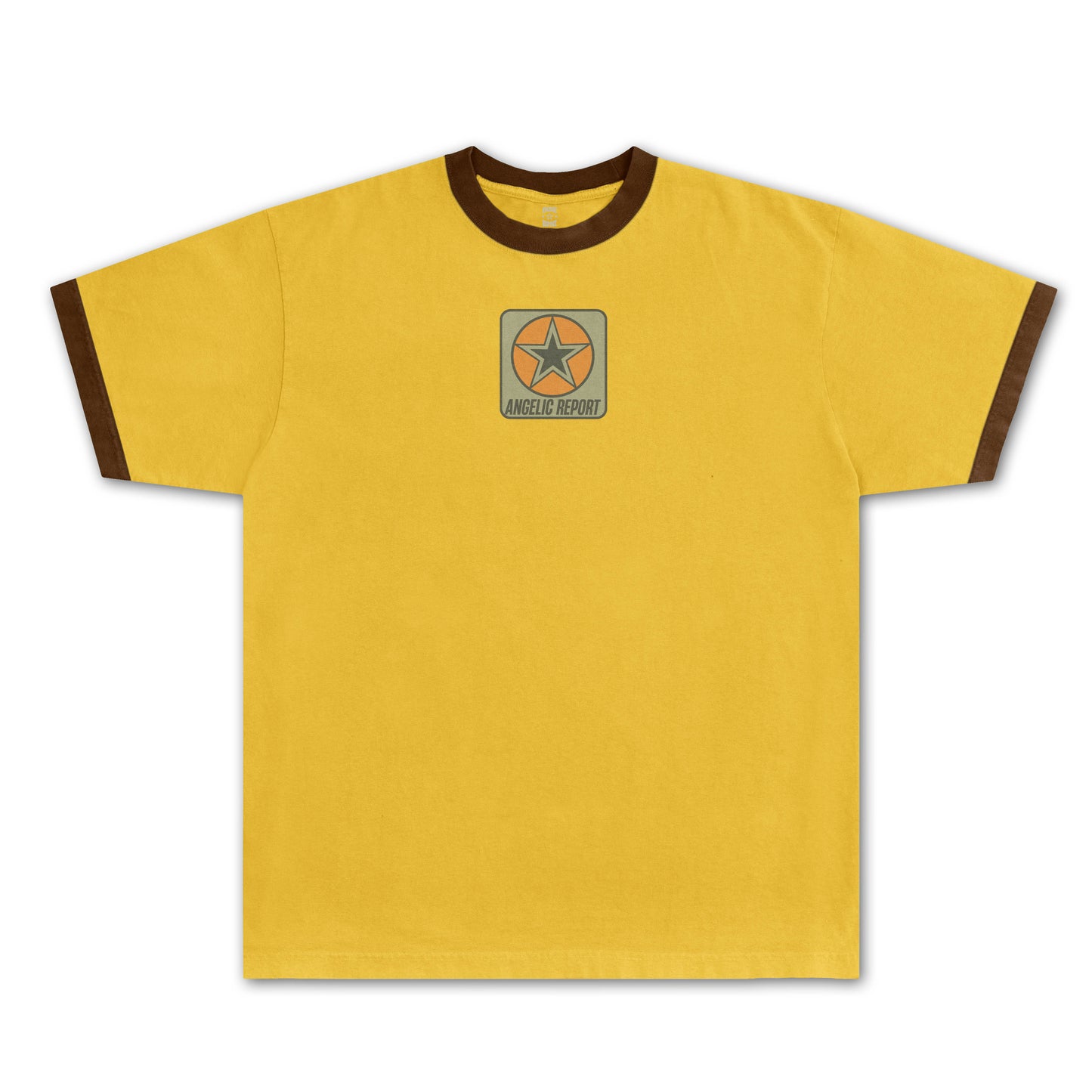 Field Ringer Tee - Yellow